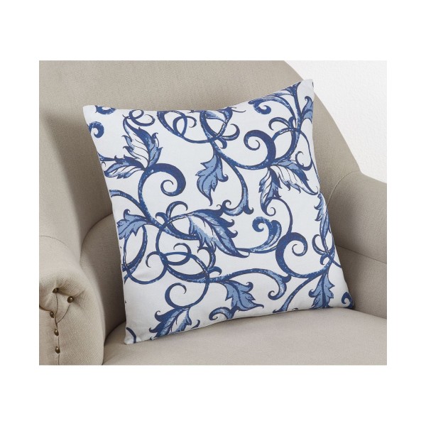 Scrolling Vines Decorative Pillow, 18