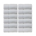 Luxury Hotel Spa Towel Cotton Wash Cloths, Set of 12