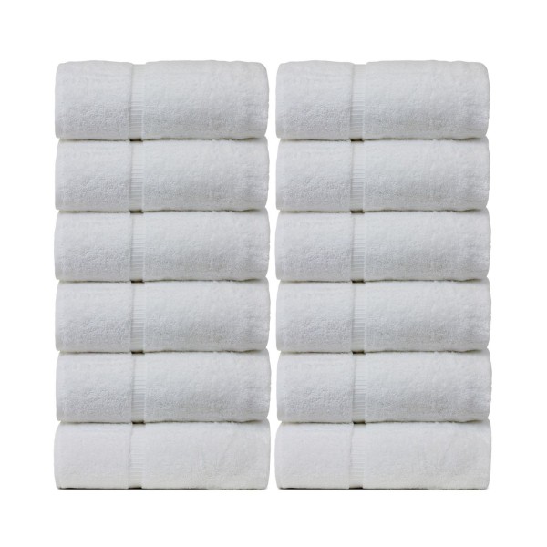 Luxury Hotel Spa Towel Cotton Wash Cloths, Set of 12