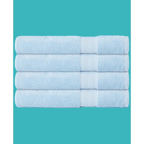 Soft Spun Cotton 4-Pc. Bath Towel Set