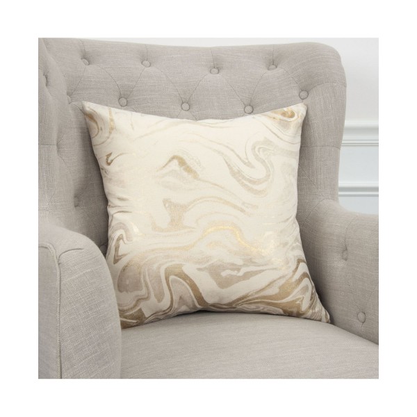 Abstract Polyester Filled Decorative Pillow, 20