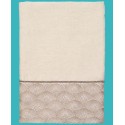 Deco Shells Bordered Cotton Bath Towel, 27