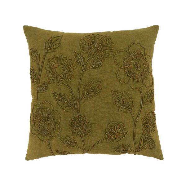 Washed Floral Decorative Pillow, 20