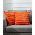 Plush Reversible Faux Fur 2-Pack Decorative Pillow, 26