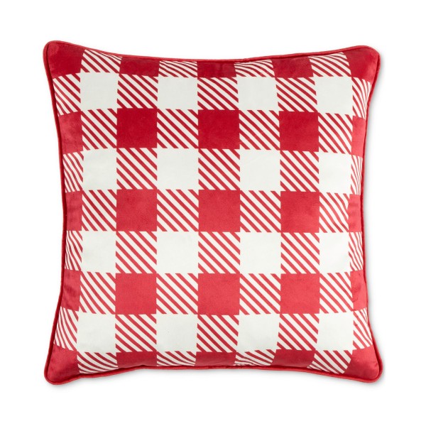 Lush Decor Snowflake and Plaid 2-Pk. Decorative Pillow, 18