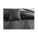 Reversible Textured Jacquard Charcoal Full/Queen Duvet Cover