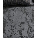 Reversible Textured Jacquard Charcoal Full/Queen Duvet Cover