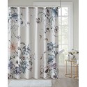 Printed Cotton Shower Curtain, 72